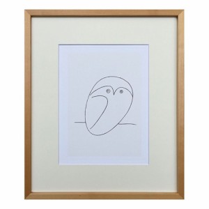 パブロ ピカソ アートポスター Le hibou-NA Pablo Picasso フクロウ 壁掛け用 インテリア 取寄品