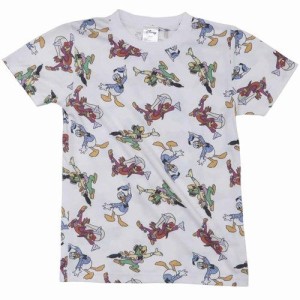 三人の騎士 子供用クールTシャツ キッズT-SHIRTS 夏用 オールスター パターン ディズニー キャラクター グッズ メール便可