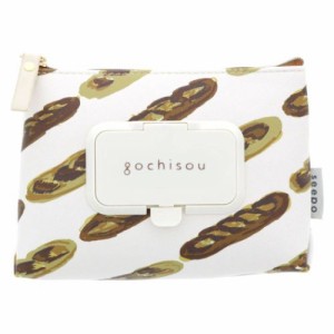 シートケース付き 機能性ポーチ gochisou seepo PUSH mini パン1 小物入れ グッズ