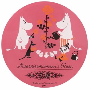 ムーミン コップ敷き アクリルコースター MOOMINMAMA'S ROSE PK 北欧 キャラクター グッズ メール便可