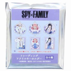 スパイファミリー SPYxFAMILY キーリング トレーディング アクリルキーホルダー 全6種 リンクコーデ 少年ジャンプ メール便可