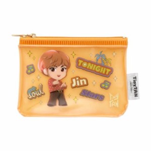 タイニータン クリアポーチ ミニポーチ Jin TinyTAN キャラクター 商品 メール便可