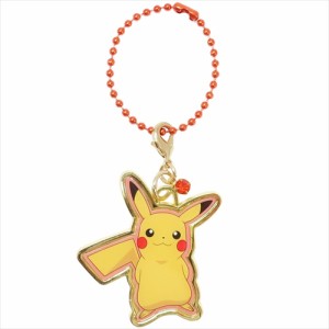 ポケットモンスター キーチェーン 誕生石カラーキーホルダー 1月 ガーネット ピカチュウ ポケモン キャラクター グッズ メール便可