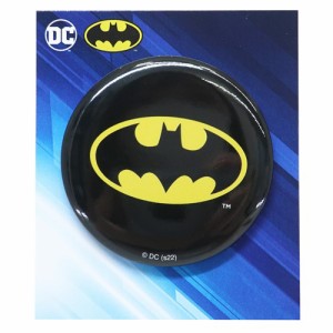 バットマン 缶バッジ カンバッジ ロゴ1 DCコミック キャラクター グッズ メール便可