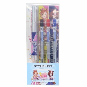 ウマ娘 プリティーダービー ボールペン スタイルフィット 3色ホルダー テイエムオペラオー＆メイショウドトウ メール便可