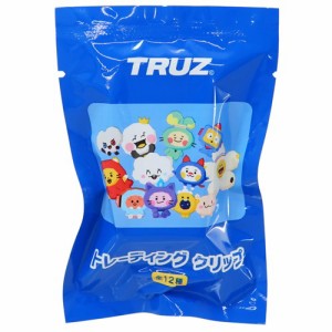 TRUZ クリップ トレーディングクリップ 全12種 LINE FRIENDS キャラクター 商品 メール便可