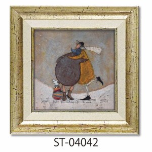 サムトフト 額付きポスター Sam Toft ハグタイム ギフト インテリア 取寄品