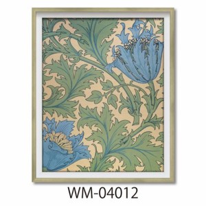 ウィリアムモリス 額付きポスター William Morris アネモネ ギフト インテリア 取寄品