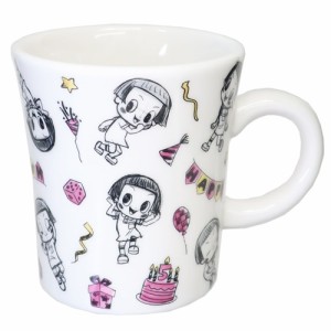 チコちゃんに叱られる マグカップ 磁器製MUG 5周年 チラシ NHK キャラクター グッズ