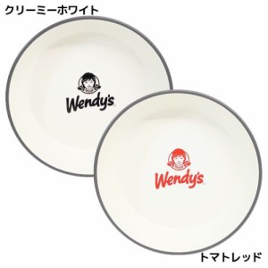 ウェンディーズ 中皿 ラウンドプレートL Wendy's キャラクター グッズ