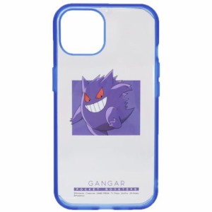 ポケットモンスター iPhone14 13ケース アイフォン14 13 プロテクトカバー llllfit Clear ゲンガー ポケモン メール便可