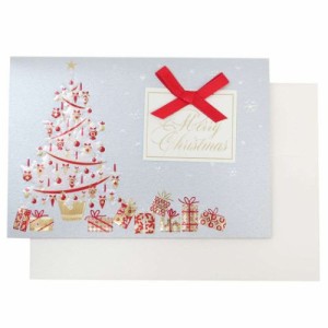 CHRISTMAS グリーティングカード イタリア製クリスマスカード ツリー7 Xmasカード グッズ メール便可
