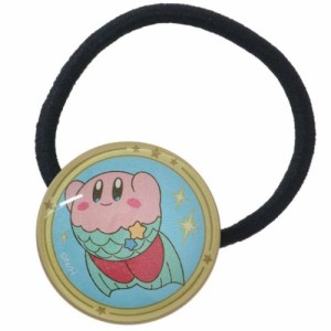 星のカービィ ヘアアクセ ガラスヘアゴム KIRBY ホロスコープコレクション うお座 キャラクター グッズ メール便可