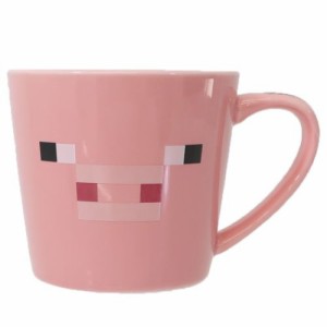 マインクラフト マグカップ 陶器製マグ ブタ Minecraft ゲームキャラクター グッズ