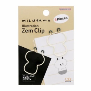 mizutama クリップ イラストゼムクリップ パンダ 新入学 かわいい グッズ メール便可