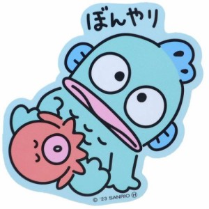 ハンギョドン ダイカットシール ダイカットビニールステッカー ぼんやり サンリオ キャラクター グッズ メール便可