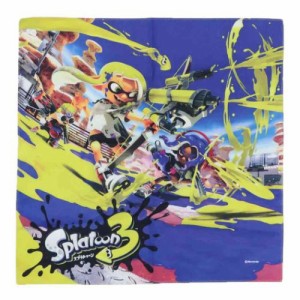 スプラトゥーン3 ランチクロス コットンナフキン 1 新入学 キャラクター グッズ メール便可