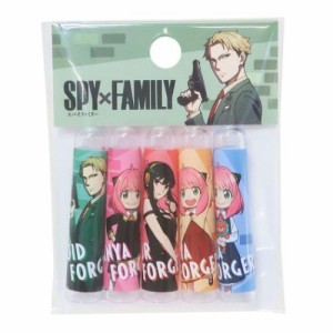 スパイファミリー SPY FAMILY 鉛筆キャップ えんぴつカバー5本セット A 新入学 少年ジャンプ アニメキャラクター グッズ メール便可