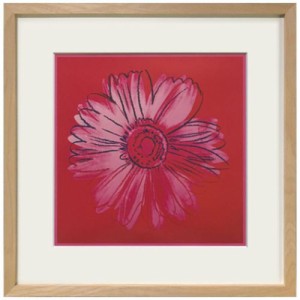 アンディ ウォーホール インテリア アート POP ART Daisy c 1982 crimson＆pink Andy Warhol グッズ 取寄品