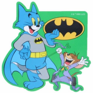 トム＆ジェリー ダイカットシール キャラクターステッカー バットマン ワーナーブラザース キャラクター グッズ メール便可