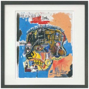 ジャン-ミシェル バスキア アートポスター Jean-Michel Basquiat Untitled (Skull) 1981 ギフト インテリア 取寄品