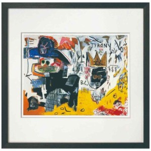 ジャン-ミシェル バスキア アートポスター Jean-Michel Basquiat Untitled (Tyrany) 1982 ギフト インテリア 取寄品