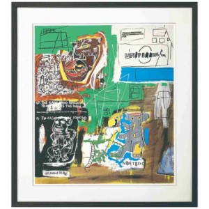 ジャン-ミシェル バスキア アートポスター Jean-Michel Basquiat Sienna1984 ギフト インテリア 取寄品