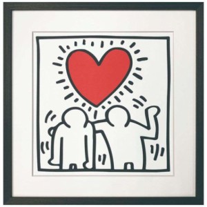 キースヘリング アートポスター Keith Haring Untitled (be mine)1987 ギフト インテリア 取寄品