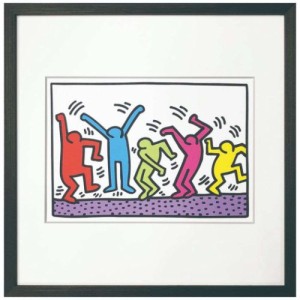 キースヘリング アートポスター Keith Haring Untitled (dance) ギフト インテリア 取寄品