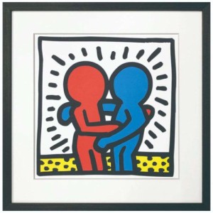 キースヘリング アートポスター Keith Haring Untitled1987 ギフト インテリア 取寄品