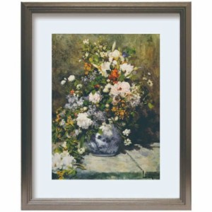 ルノワール アートポスター Pierre-Auguste Renoir Grande vaso di fiori ギフト インテリア 取寄品