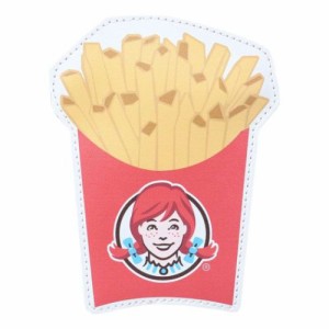 ウェンディーズ ミニポーチ ファスナーポーチ ポテト Wendy's キャラクター グッズ メール便可