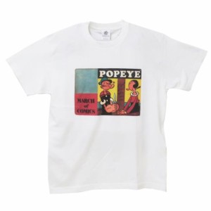 ポパイ Tシャツ T-SHIRTS コミック Lサイズ POPEYE キャラクター グッズ メール便可