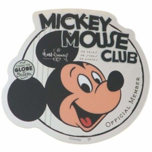 ミッキーマウス ダイカットシール ステッカー ミッキーマウスクラブ フェイス D100 ディズニー メール便可