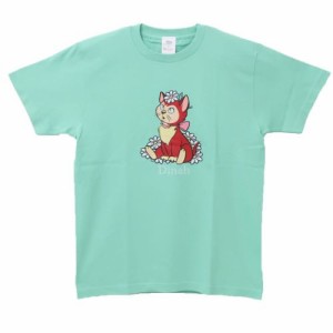 ふしぎの国のアリス Tシャツ T-SHIRTS ダイナお花 Lサイズ XLサイズ ディズニー キャラクター グッズ メール便可