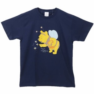 くまのプーさん Tシャツ T-SHIRTS みつばち Lサイズ XLサイズ ディズニー キャラクター グッズ メール便可