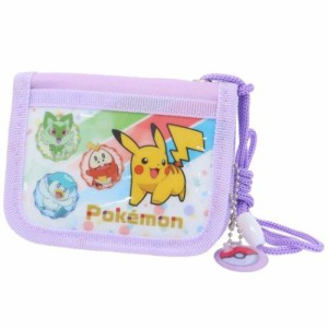 ポケットモンスター 子供用財布 RFウォレット キッズラウンドウォレット パープル ポケモン キャラクター グッズ メール便可