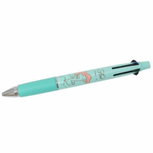 リトルマーメイド シャープペン＆黒赤青緑4色ボールペン ジェットストリーム4＆1 多機能ペン 0.5 アリエル ディズニー メール便可