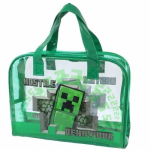 マインクラフト プールバッグ ビニールトート クリーパー Minecraft ゲームキャラクター グッズ