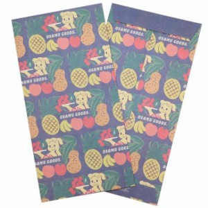 オサムグッズ ぽち袋 和紙ぽち袋大3枚セット fruits Osamu Goods キャラクター グッズ メール便可