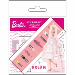 バービー ダイカットシール ステッカーセット Barbie キャラクター グッズ メール便可