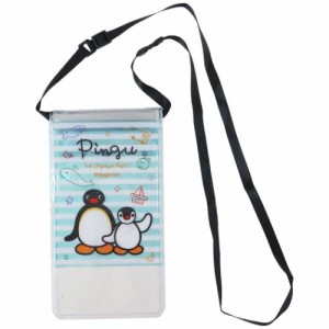 ピングー スマホポーチ 防水マルチケース Pingu キャラクター グッズ