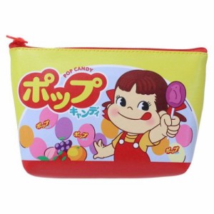 不二家のペコちゃん コスメポーチ 船型ポーチ ポップキャンディ お菓子パッケージ キャラクター グッズ