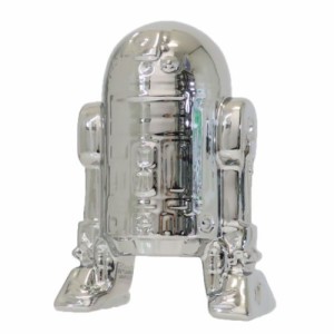 スターウォーズ 貯金箱 フィギュアバンク R2-D2 シルバー STAR WARS キャラクター グッズ