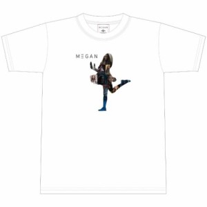 ミーガン Tシャツ T-SHIRTS 白 Mサイズ Lサイズ 映画キャラクター グッズ メール便可