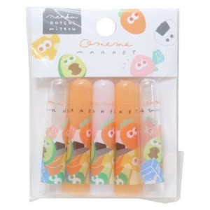 ナンカコッチミテル 鉛筆キャップ えんぴつカバー5本セット OMEME MARKET 小学生 かわいい グッズ メール便可