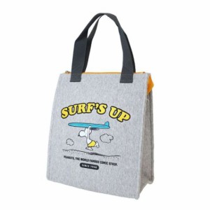 スヌーピー ランチバッグ スウェットランチトート 保冷 SURF ピーナッツ キャラクター グッズ