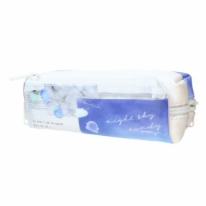 ペンポーチ フラップ2ルームペンケース NIGHT SKY CANDY かわいい グッズ