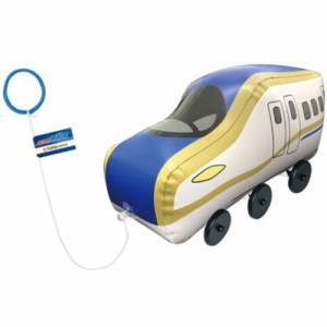 鉄道グッズ おもちゃ バルーントイ おさんぽ新幹線 E7系新幹線 かがやき 幼児向け グッズ メール便可