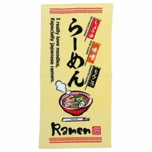 バスタオル プリントビッグタオル 日本のいいもの ラーメン 日本製 グッズ